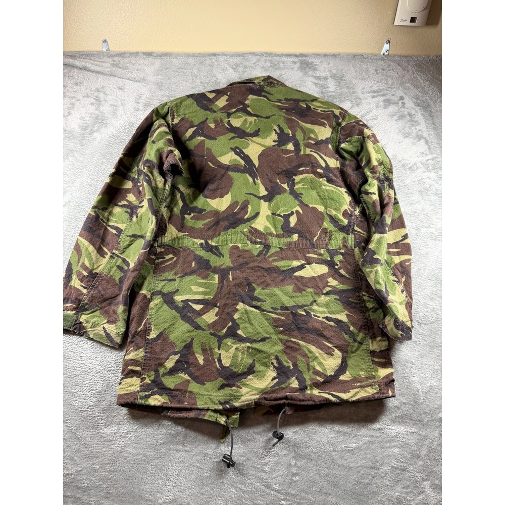 British Camouflage DPM Shirt Jacket Coat Military Army 180/112 Smock Combat 90s - Picture 11 of 11
